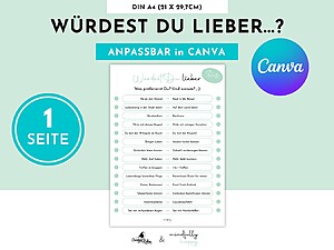 Würdest Du lieber – Date Edition 💞
